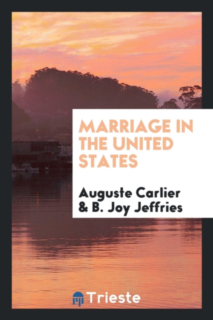 Marriage in the United States, Paperback Book