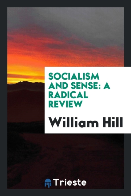 Socialism and Sense : A Radical Review, Paperback Book