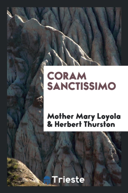 Coram Sanctissimo, Paperback Book