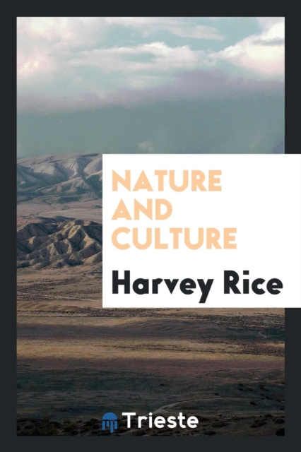 Nature and Culture, Paperback Book
