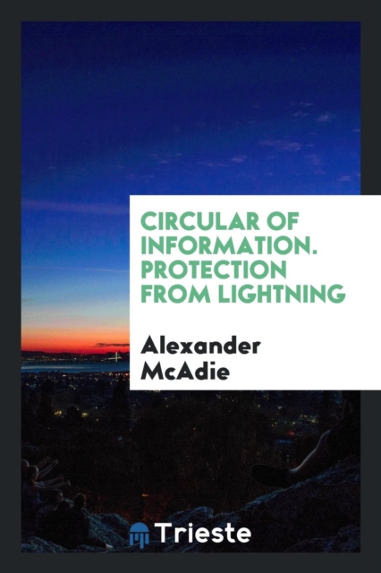 Circular of Information. Protection from Lightning, Paperback Book
