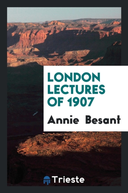 London Lectures of 1907, Paperback Book