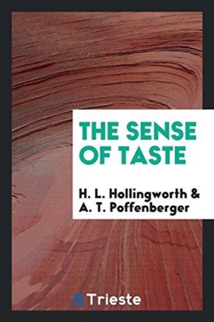 The Sense of Taste, Paperback Book