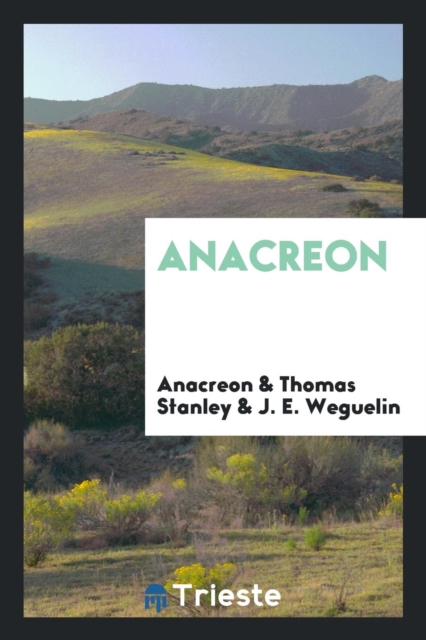 Anacreon, Paperback Book