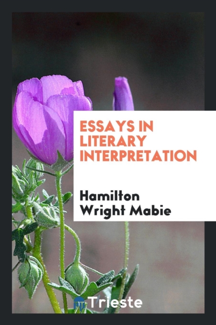 Essays in Literary Interpretation, Paperback Book