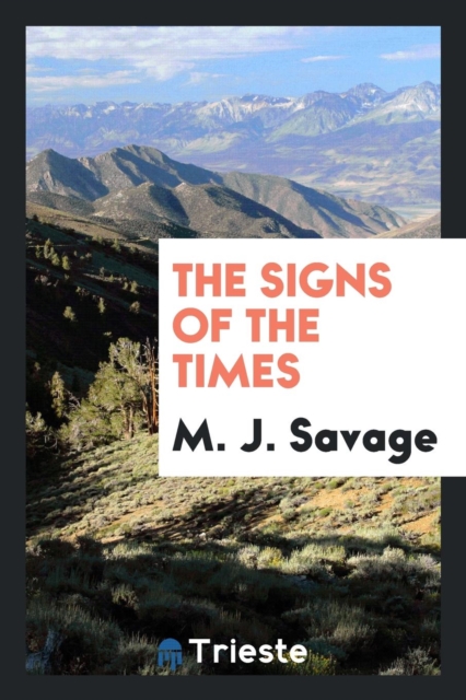 The Signs of the Times, Paperback Book