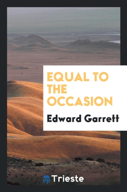 Equal to the Occasion, Paperback Book