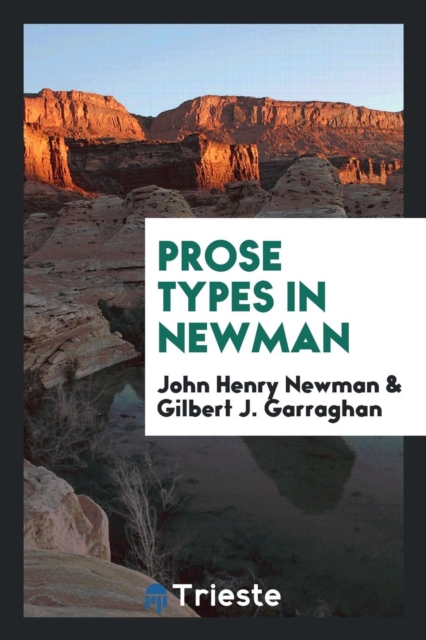 Prose Types in Newman, Paperback Book