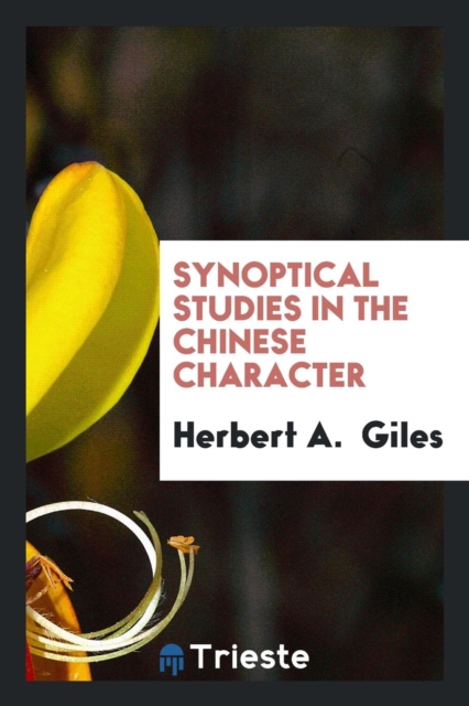 Synoptical Studies in the Chinese Character, Paperback Book