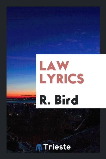 Law Lyrics, Paperback Book