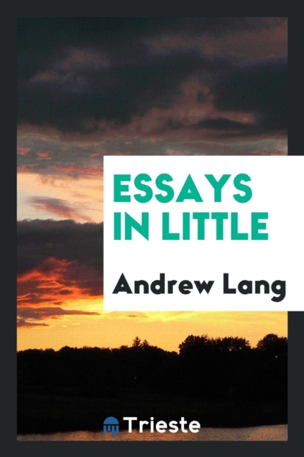 Essays in Little, Paperback Book