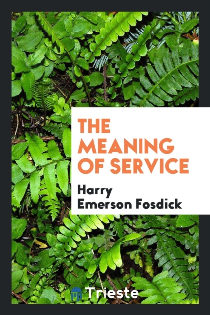 The Meaning of Service, Paperback Book
