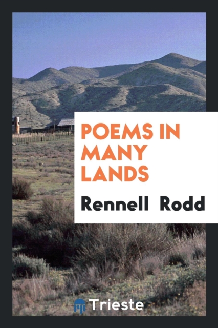 Poems in Many Lands, Paperback Book