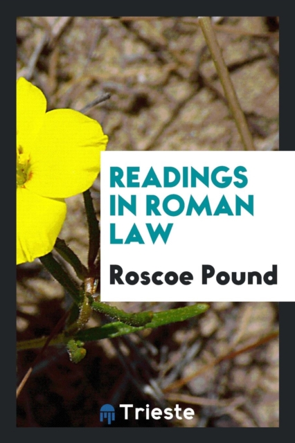 Readings in Roman Law, Paperback Book