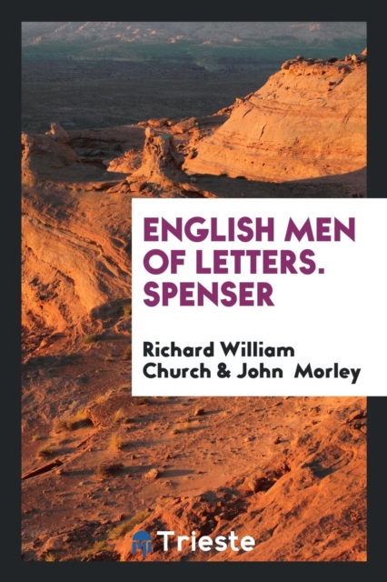 English Men of Letters. Spenser, Paperback Book
