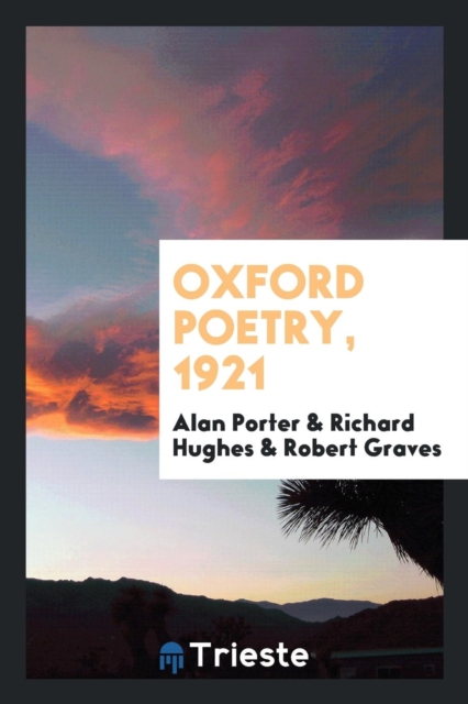 Oxford Poetry, 1921, Paperback Book