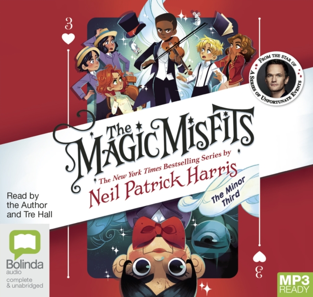 The Magic Misfits: The Minor Third, Audio disc Book