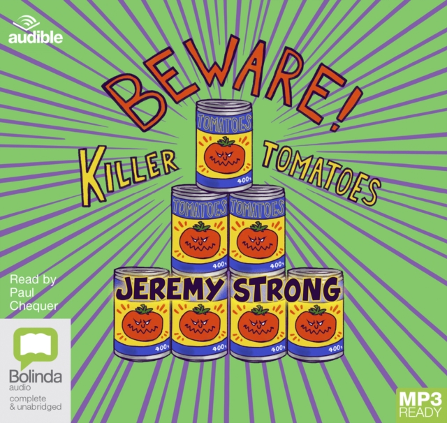 Beware! Killer Tomatoes, Audio disc Book