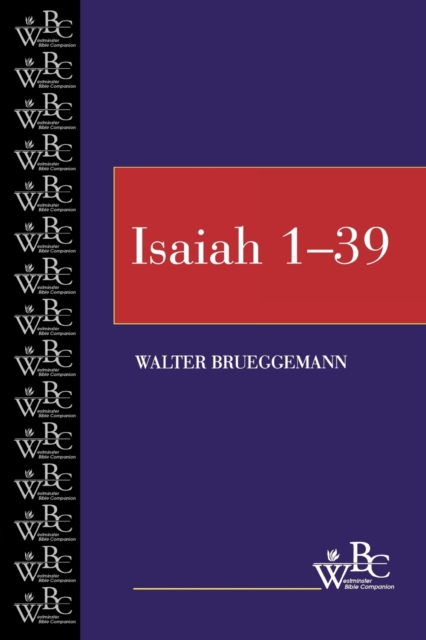 Isaiah 1-39, Paperback / softback Book