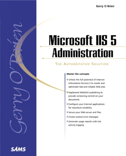 Microsoft IIS 5 Administration, Paperback / softback Book