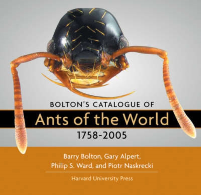Bolton’s Catalogue of Ants of the World : 1758–2005, CD-ROM Book