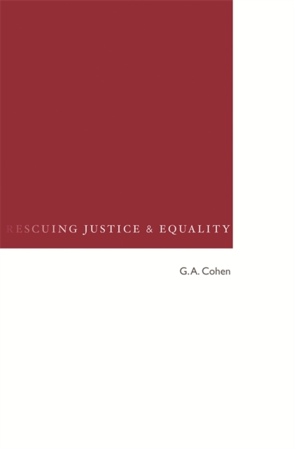 Rescuing Justice and Equality, EPUB eBook