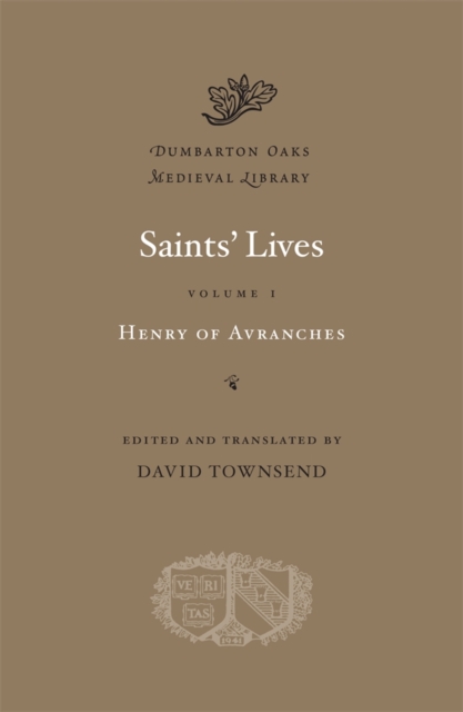 Saints' Lives : Volume I, Hardback Book
