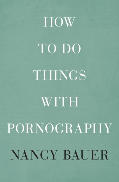 How to Do Things with Pornography, Hardback Book