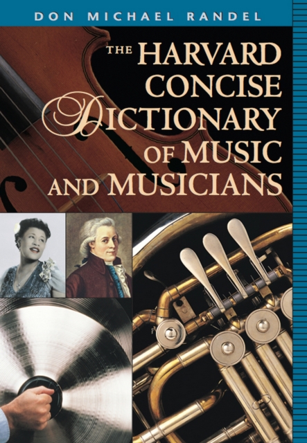 The Harvard Concise Dictionary of Music and Musicians, EPUB eBook