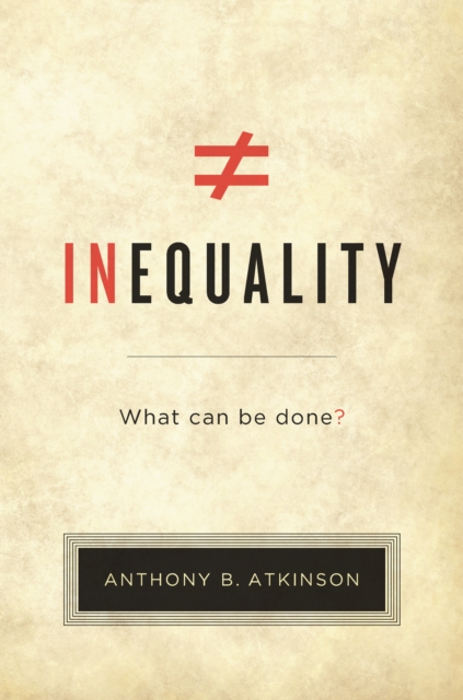 Inequality : What Can Be Done?, EPUB eBook