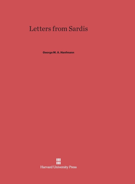 Letters from Sardis, Hardback Book