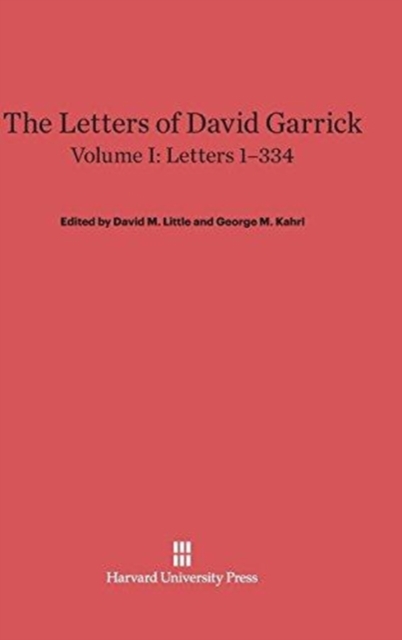 Letters 1-334, Hardback Book