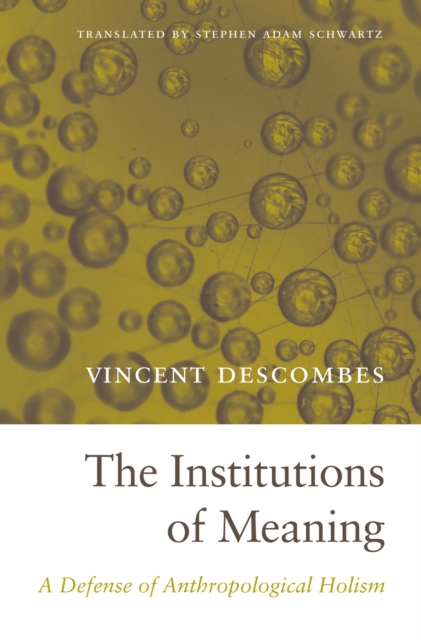 The Institutions of Meaning : A Defense of Anthropological Holism, EPUB eBook