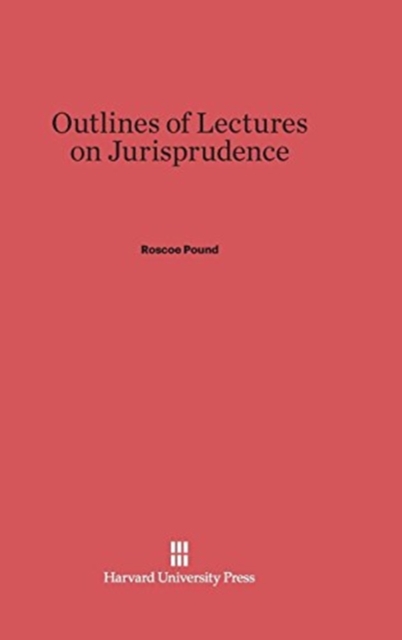 Outlines of Lectures on Jurisprudence : Fifth Edition, Hardback Book