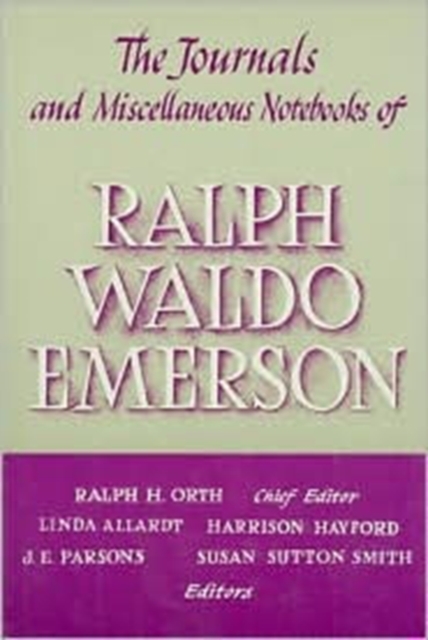 Journals and Miscellaneous Notebooks of Ralph Waldo Emerson : 1854â€“1861 Volume XIV, Hardback Book