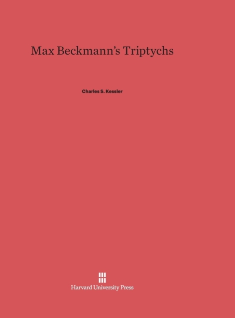 Max Beckmann's Triptychs, Hardback Book