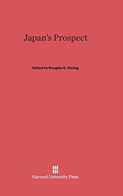 Japan's Prospect, Hardback Book