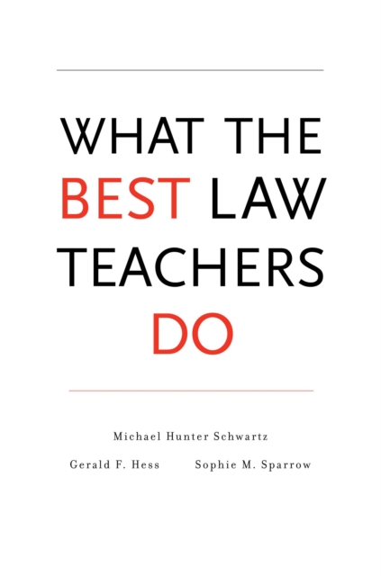What the Best Law Teachers Do, EPUB eBook