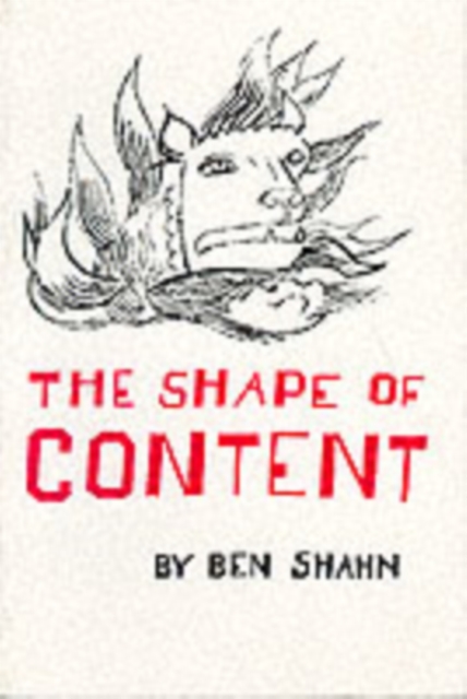 The Shape of Content, Paperback / softback Book