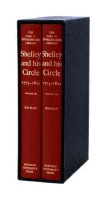 Shelley and His Circle, 1773-1822 : Volumes 7 and 8, Multiple-component retail product Book