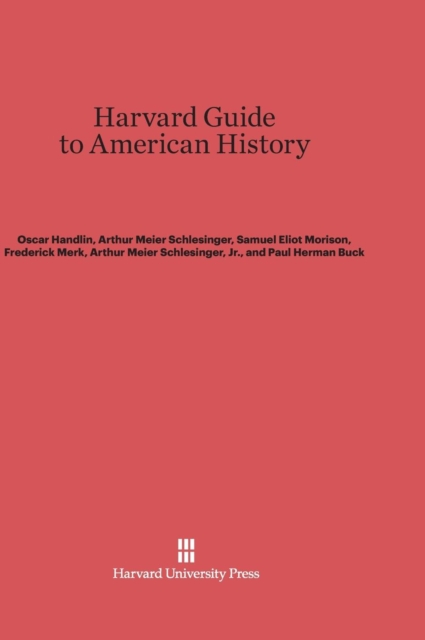 Harvard Guide to American History, Hardback Book