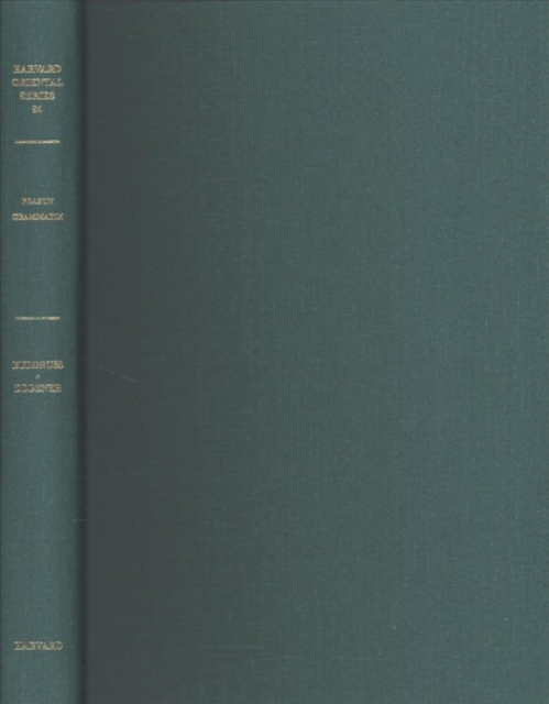 Materialien zur Prasun-Sprache des Afghanischen Hindukusch : Grammatik Teil II, Hardback Book