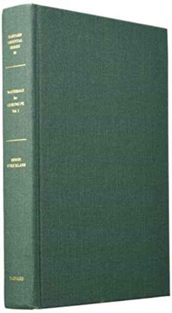 Materials for the Study of Gurung <i>Pe</i>. Volumes I and II, Hardback Book