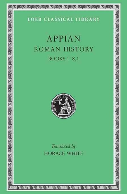 Roman History : v. 1, Hardback Book
