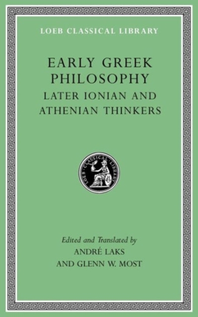 Early Greek Philosophy, Volume III : Early Ionian Thinkers, Part 2, Hardback Book