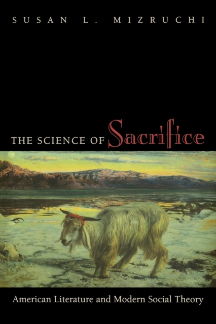 The Science of Sacrifice : American Literature and Modern Social Theory, Paperback / softback Book