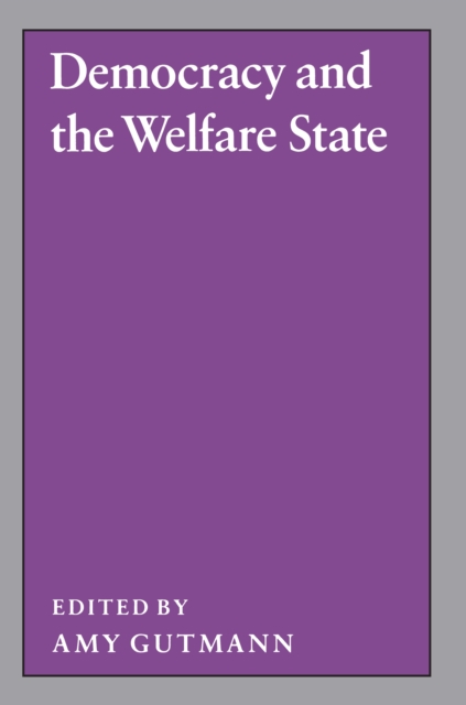 Democracy and the Welfare State, Paperback / softback Book