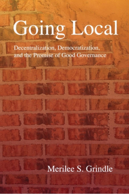 Going Local : Decentralization, Democratization, and the Promise of Good Governance, Paperback / softback Book