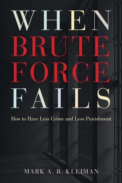 When Brute Force Fails : How to Have Less Crime and Less Punishment, Paperback / softback Book