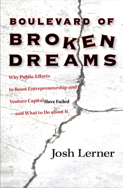 Boulevard of Broken Dreams : Why Public Efforts to Boost Entrepreneurship and Venture Capital Have Failed--and What to Do about It, Paperback / softback Book